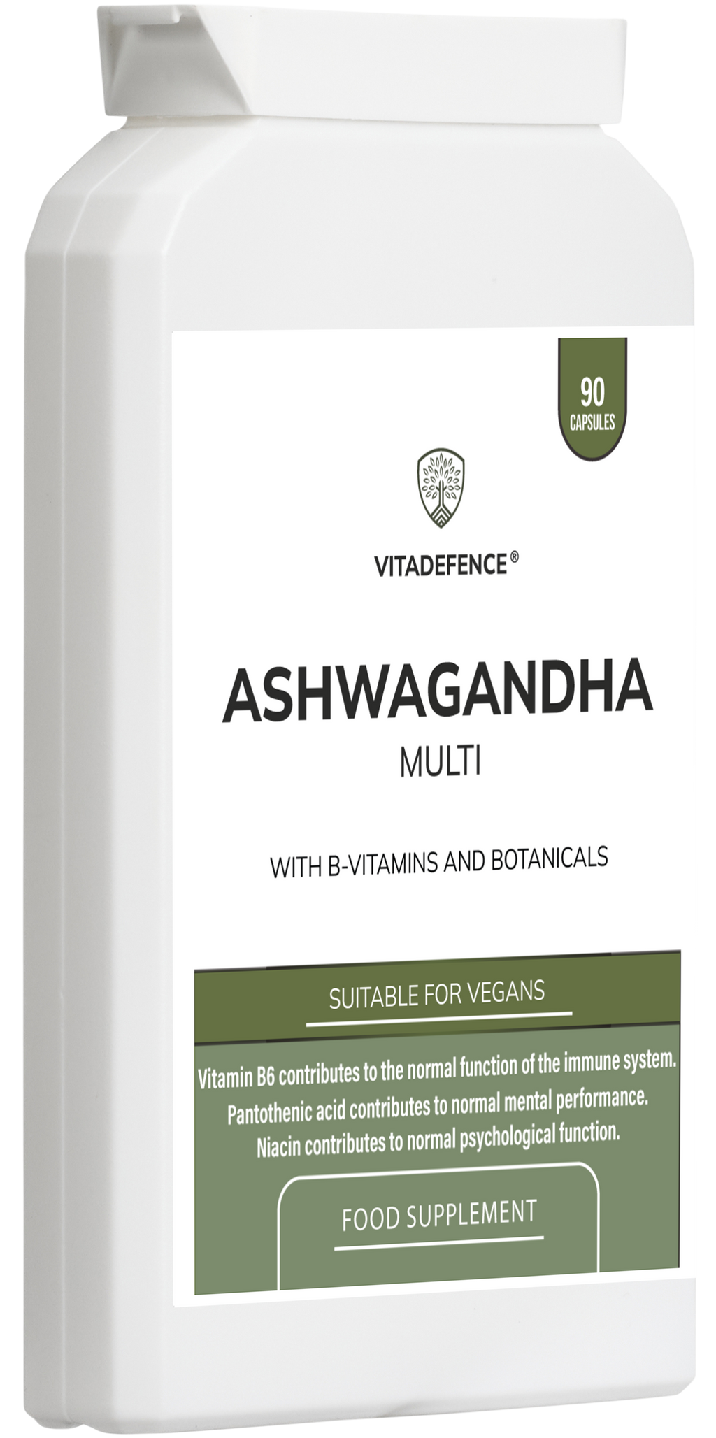Ashwagandha Capsules  | With,Ginseng, Cordyceps & Vitamins – 90 Capsules