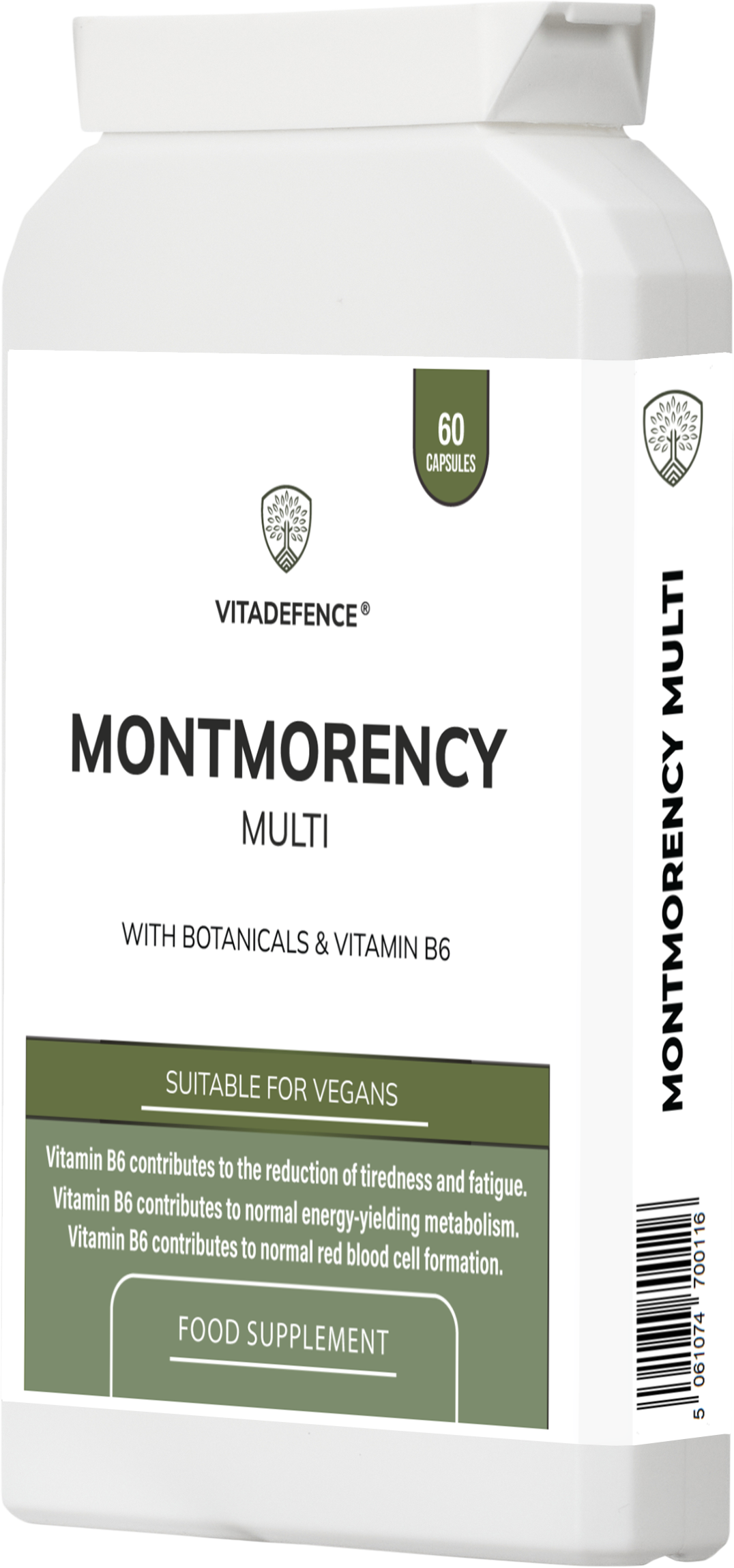 Montmorency Multi | With Vitamin B6, Beetroot & Tart Cherry – 60 Capsules