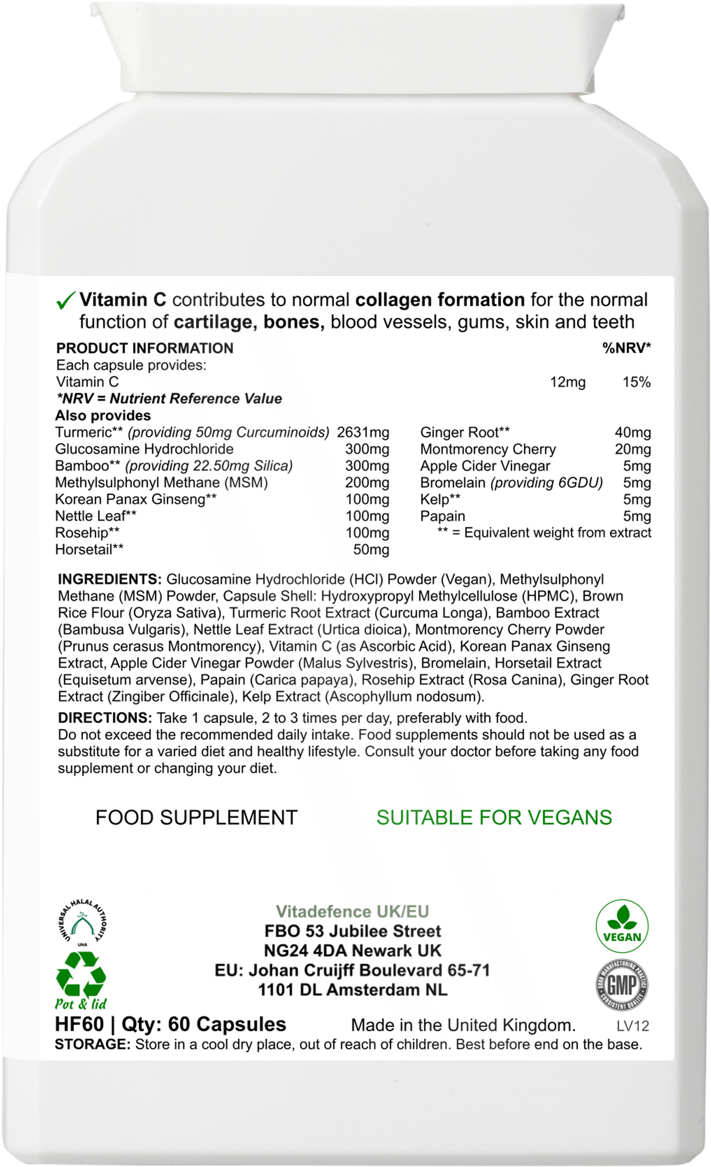 Turmeric Multi | With Vitamin B6, Zinc & Botanicals – 90 Capsules