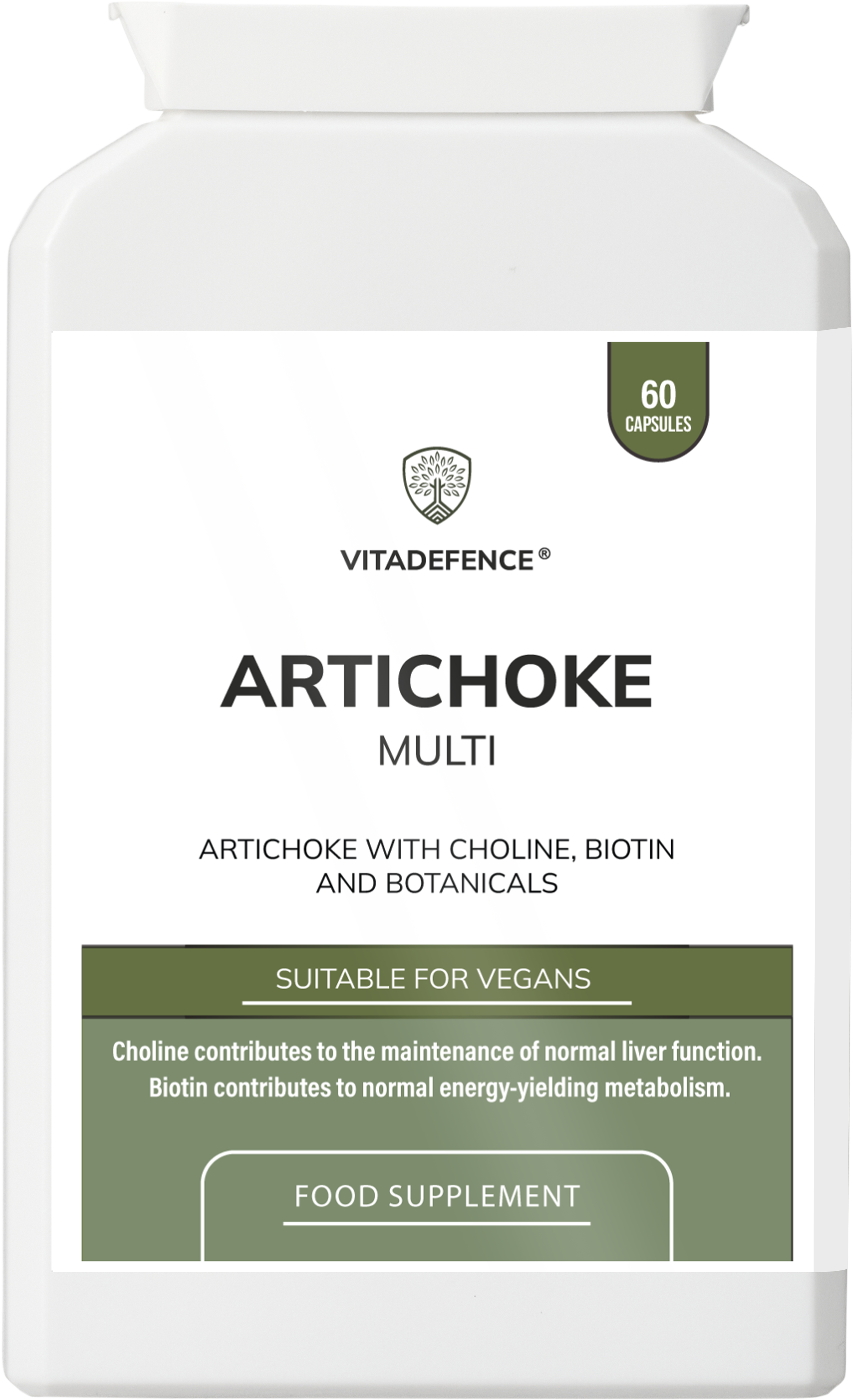 Artichoke Multi | With Choline, Biotin & Botanicals – 60 Capsules