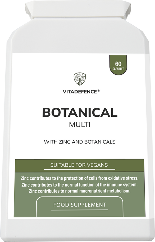 Botanical Multi | With Grapefruit Seed, Zinc & Minerals – 60 Capsules