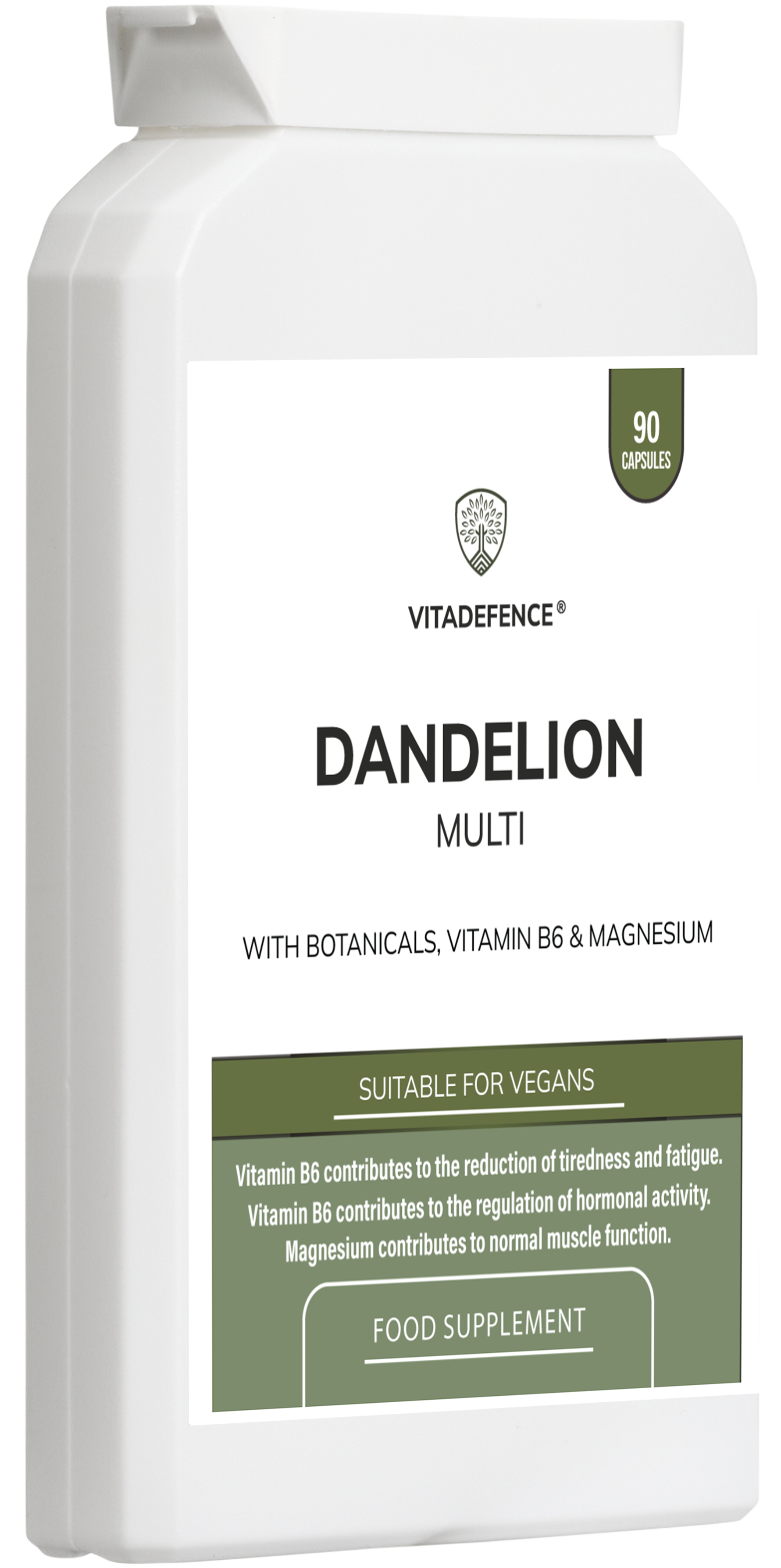 Dandelion Multi | With Vitamin B6, Magnesium & Botanicals – 90 Capsules